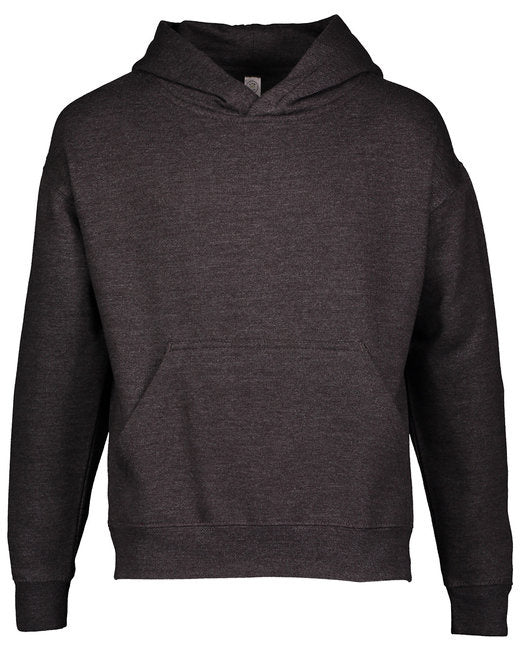 Youth Pullover Fleece Hoodie - BLAcK - XS(D0102HI3F67)