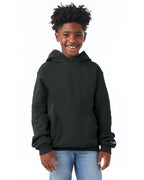 Youth Powerblend Pullover Hooded Sweatshirt - BLAcK - S(D0102HI3FA7)