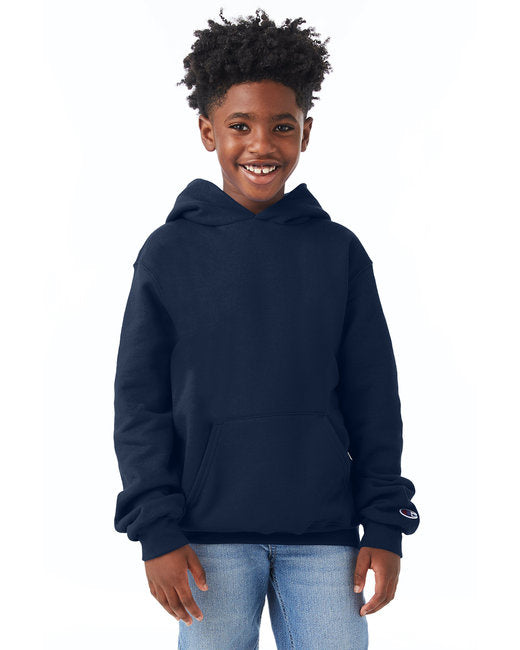 Youth Powerblend Pullover Hooded Sweatshirt - BLAcK - S(D0102HI3FSA)