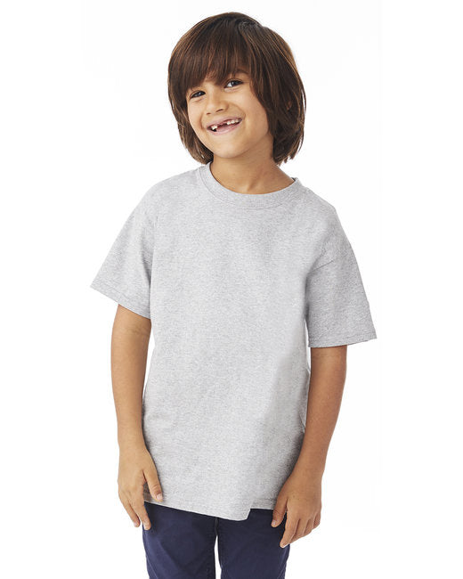 Youth 61 oz Short-Sleeve T-Shirt - BLAcK - S(D0102HI3KKY)
