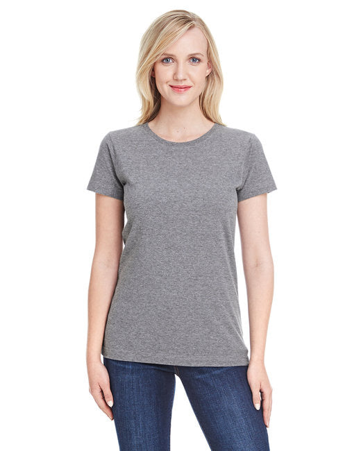 Ladies Fine Jersey T-Shirt - VINTAgE BURgUNDY - XS(D0102HI3M4g)