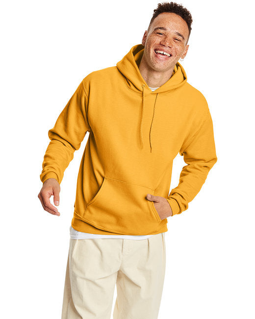 Unisex Ecosmart 5050 Pullover Hooded Sweatshirt - WHITE - S(D0102HI3MWA)