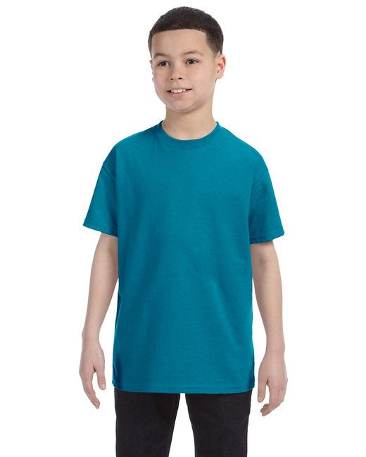 Youth DRI-POWER AcTIVE T-Shirt - IRISH gREEN HTHR - M(D0102HI3TDY)