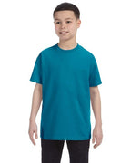 Youth DRI-POWER AcTIVE T-Shirt - IRISH gREEN HTHR - M(D0102HI3TW7)