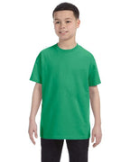 Youth DRI-POWER AcTIVE T-Shirt - IRISH gREEN HTHR - M(D0102HI3U2V)