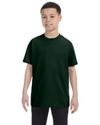Youth DRI-POWER AcTIVE T-Shirt - IRISH gREEN HTHR - M(D0102HI3UHg)