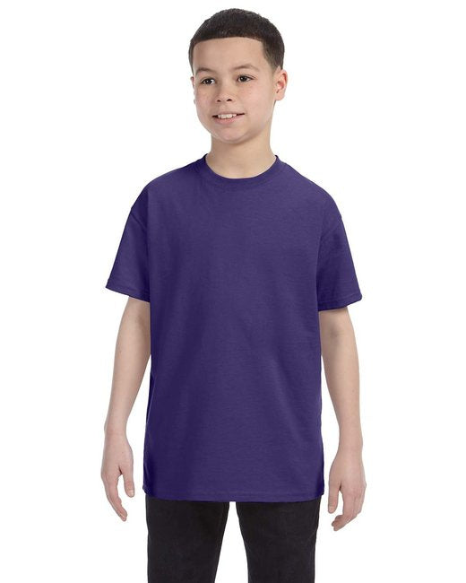 Youth DRI-POWER AcTIVE T-Shirt - IRISH gREEN HTHR - M(D0102HI3UIU)
