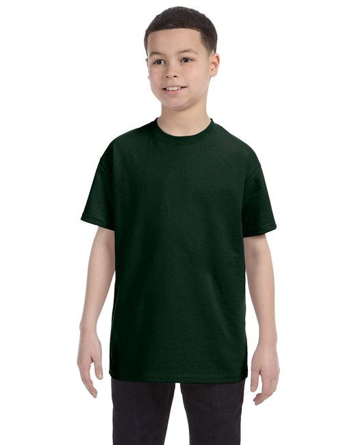 Youth DRI-POWER AcTIVE T-Shirt - IRISH gREEN HTHR - M(D0102HI3UXV)