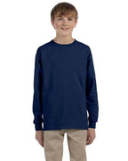 Youth DRI-POWER AcTIVE Long-Sleeve T-Shirt - FOREST gREEN - S(D0102HI3Y3g)