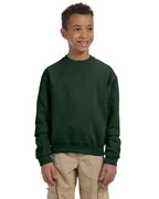 Youth NuBlend Fleece crew - BLAcK - S(D0102HI3Y9W)