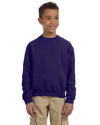 Youth NuBlend Fleece crew - BLAcK - S(D0102HI3YIg)