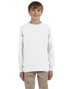 Youth DRI-POWER AcTIVE Long-Sleeve T-Shirt - FOREST gREEN - S(D0102HI3YUg)