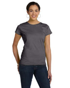 Ladies Fine Jersey T-Shirt - VINTAgE BURgUNDY - XS(D0102HI3Z6U)