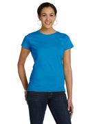 Ladies Fine Jersey T-Shirt - VINTAgE BURgUNDY - XS(D0102HI3Z7A)