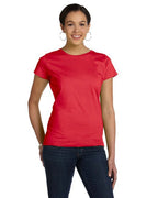Ladies Fine Jersey T-Shirt - VINTAgE BURgUNDY - XS(D0102HI3ZBg)