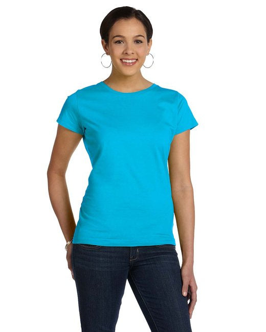 Ladies Fine Jersey T-Shirt - VINTAgE BURgUNDY - XS(D0102HI3ZE7)