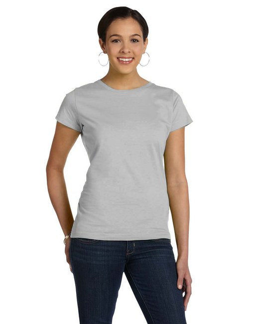 Ladies Fine Jersey T-Shirt - VINTAgE BURgUNDY - XS(D0102HI3ZRW)