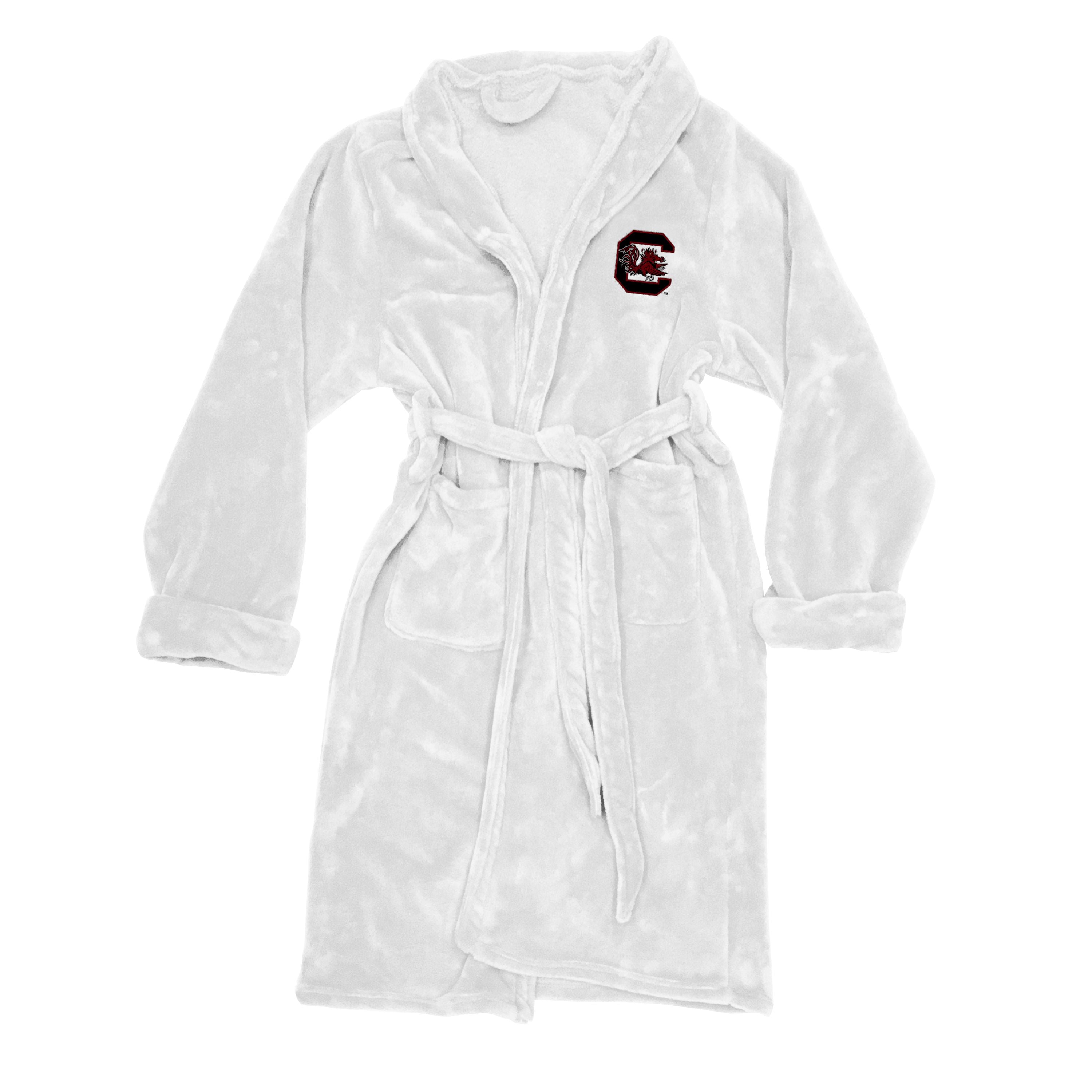 South Carlina OFFICIAL Collegiate Men's L/XL Silk Touch Bath Robe(D0102HP310A.)