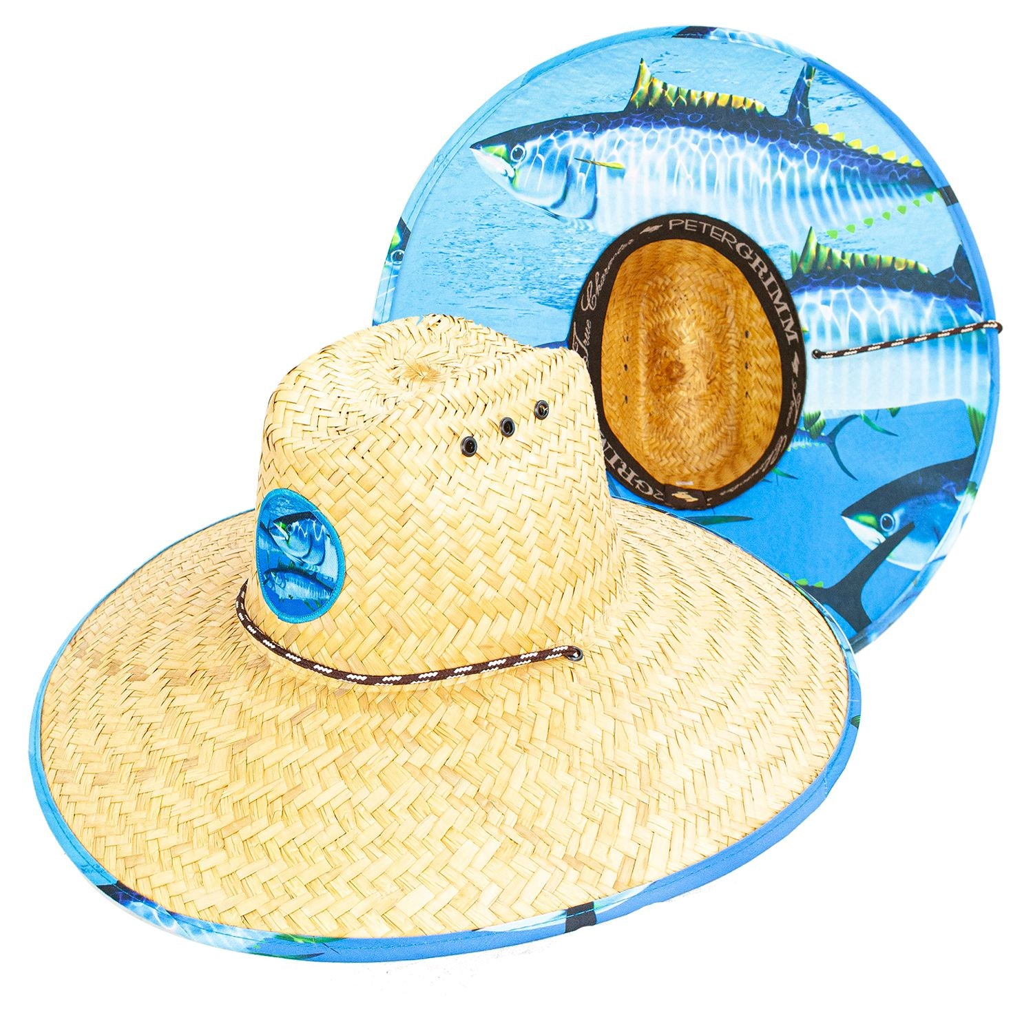 Tuna Straw Lifeguard Hat