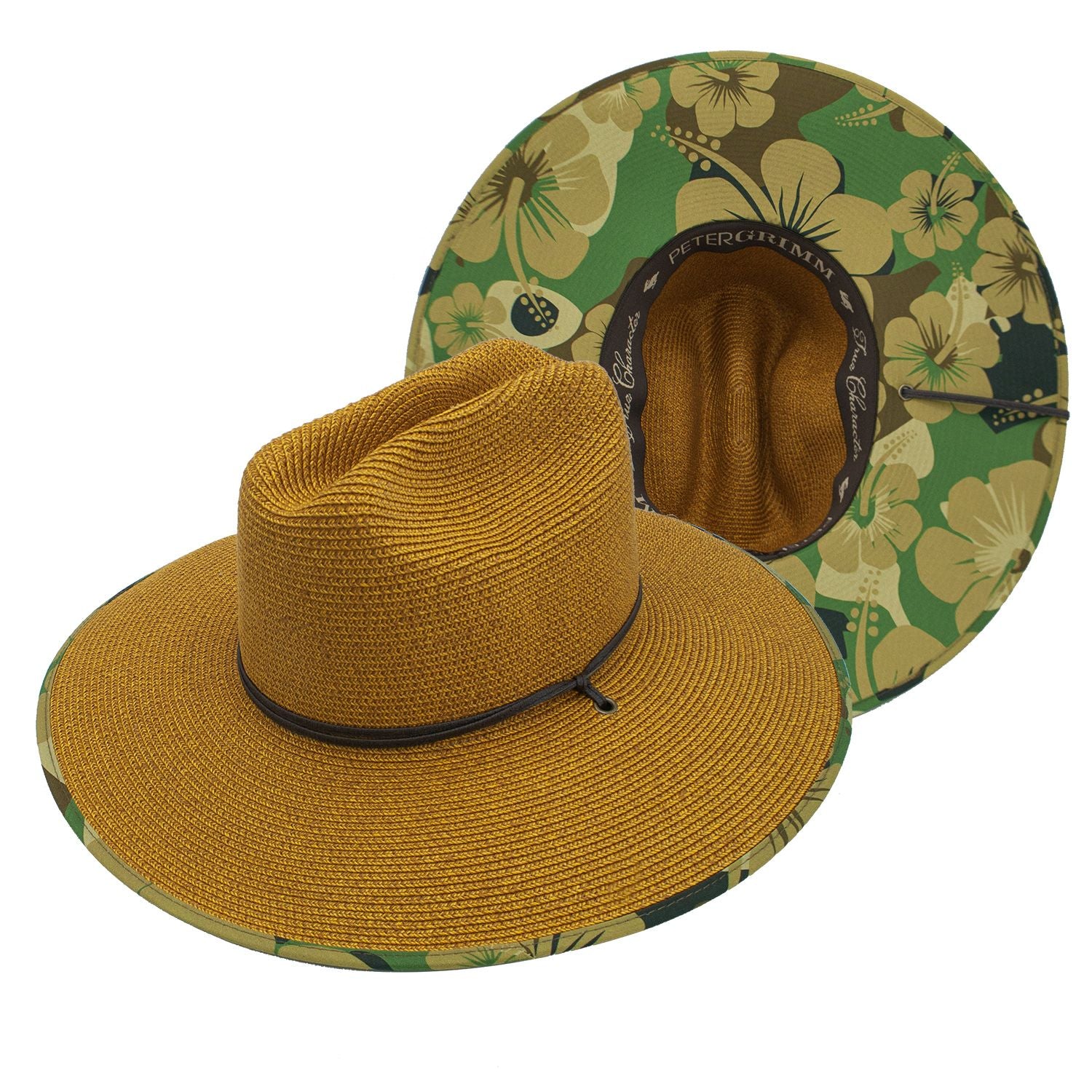 Koa Crushable Toyo Straw Lifeguard Hat
