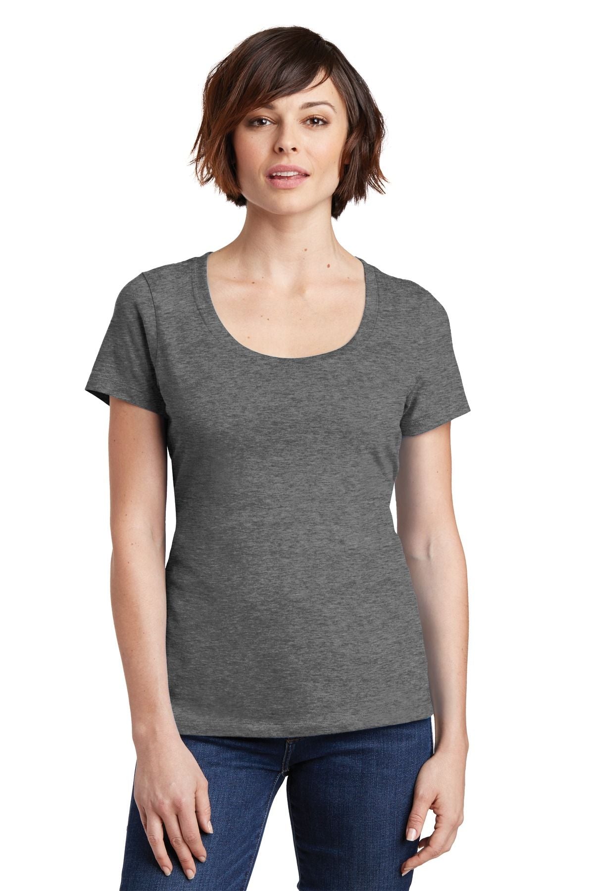 District Women's Perfect Weight Scoop Tee DM106L