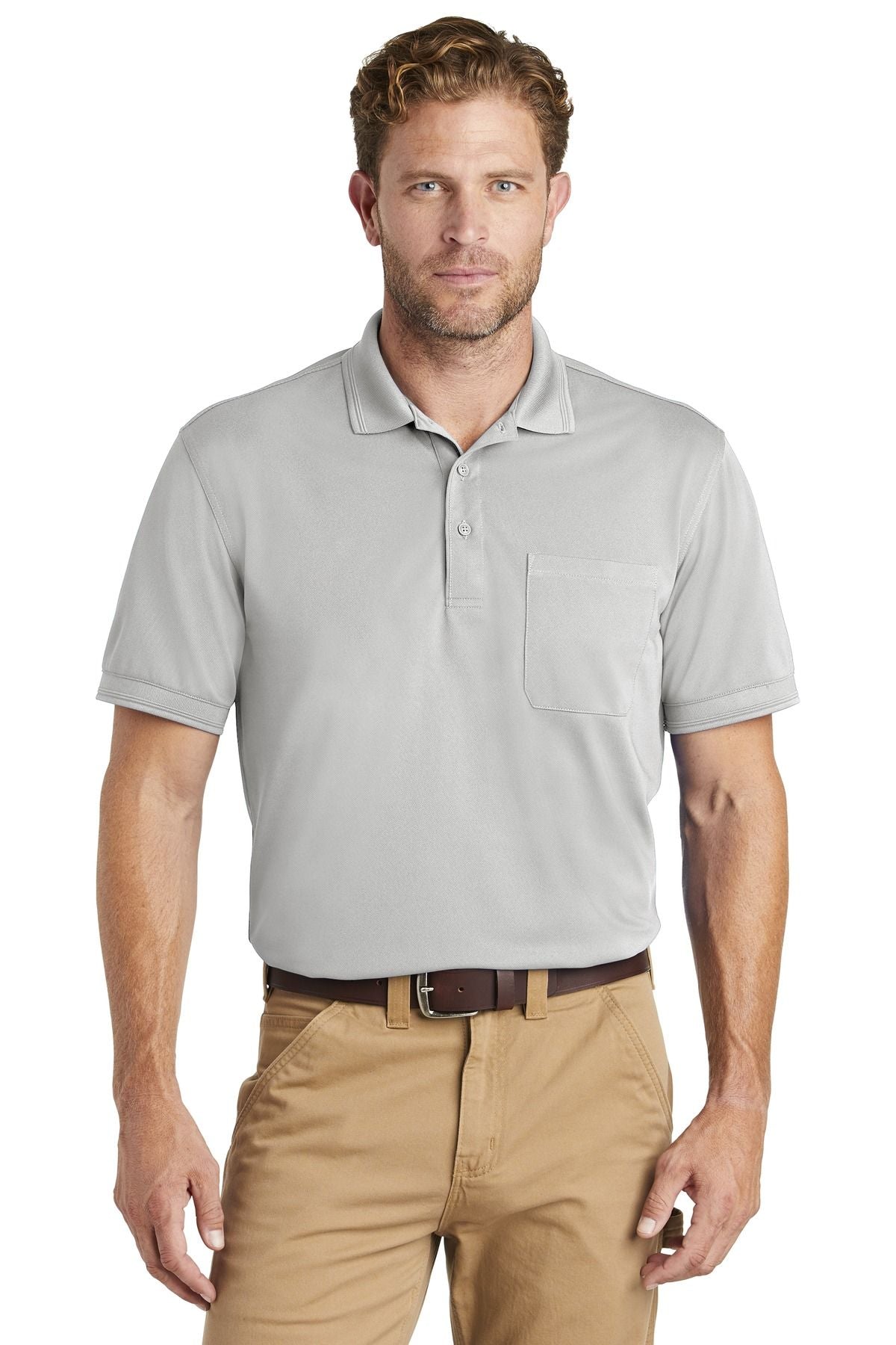 CornerStone Industrial Snag-Proof Pique Pocket Polo CS4020P