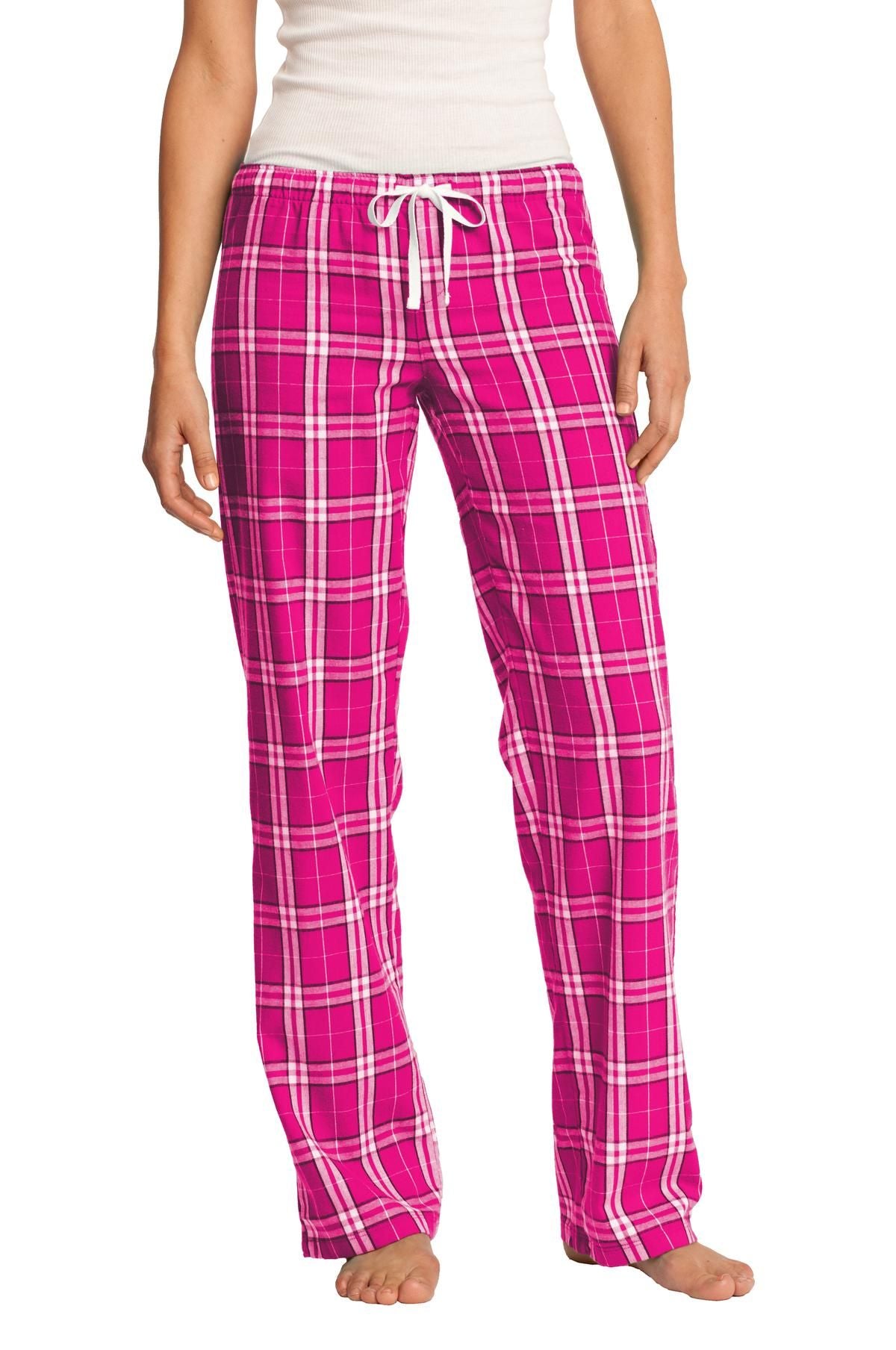 District Women's Flannel Plaid Pant DT2800