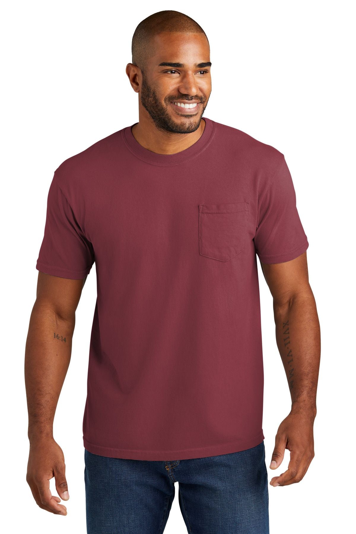 COMFORT COLORS Heavyweight Ring Spun Pocket Tee 6030