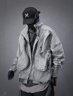 HiJ41 Grey Cyber IX Jacket
