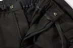 IBP442 Matte Black Cargo Joggers