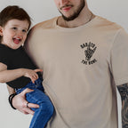 Custom Dad to the Bone Embroidered T-Shirt