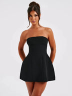 Daisy Summer Tube Dress - Floral Chic for Sunny Days