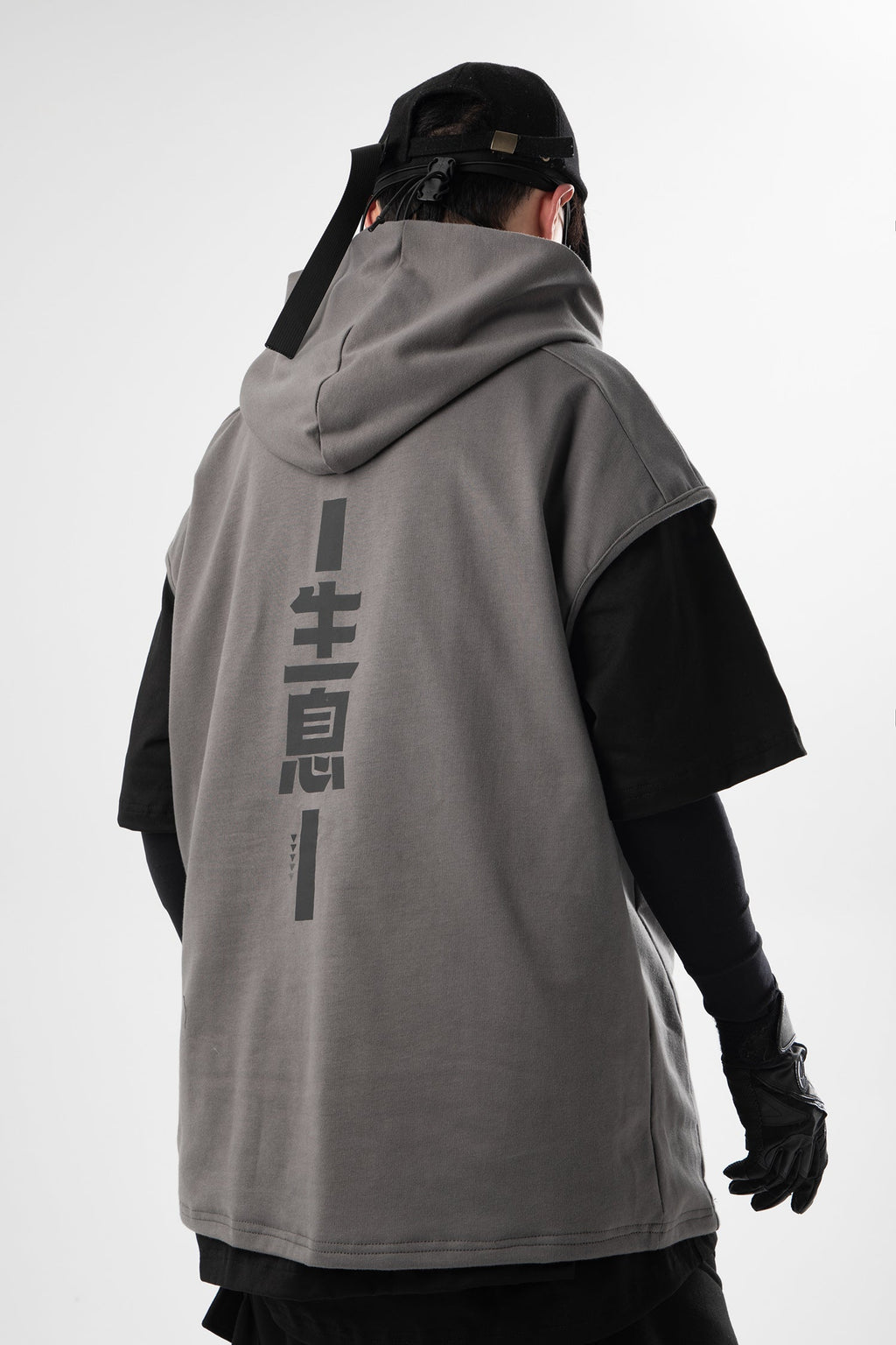 JX "All Business" Short Sleeves Hoodie