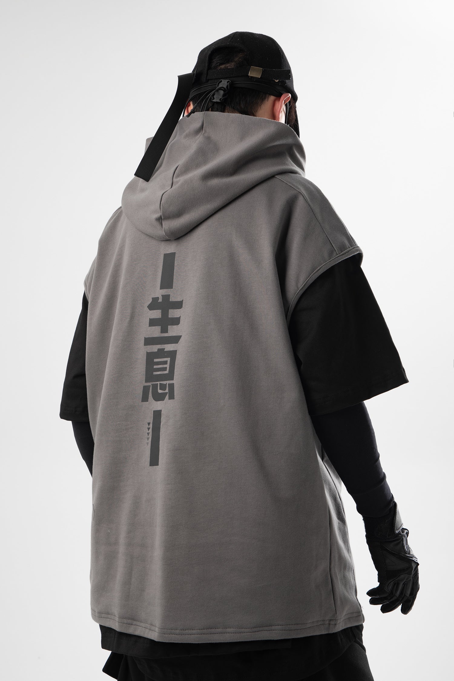 JX "All Business" Short Sleeves Hoodie