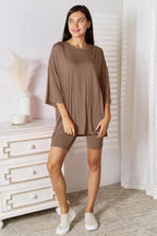 Three-Quarter Sleeve Top - Soft Rayon - Everyday Essential