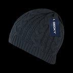 Decky 634-CHA Braidy Knit- Charcoal