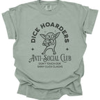 Dice Hoarders Anti-Social Club T-Shirt - Comfort Colors