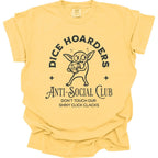 Dice Hoarders Anti-Social Club T-Shirt - Comfort Colors