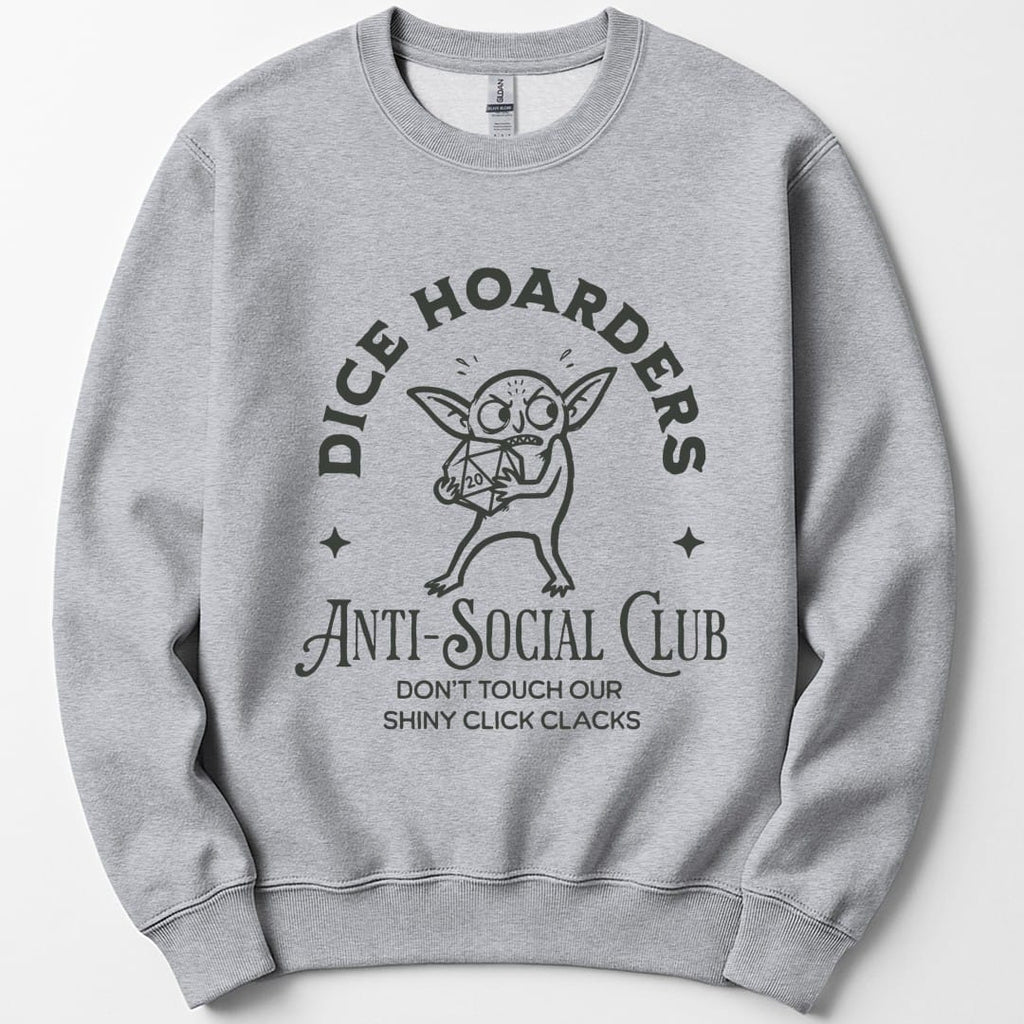 Dice Hoarders Anti-Social Club Sweatshirt