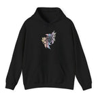 D&D D20 Dice Flower Hoodie