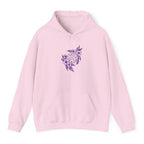 D&D D20 Dice Flower Hoodie