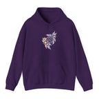D&D D20 Dice Flower Hoodie