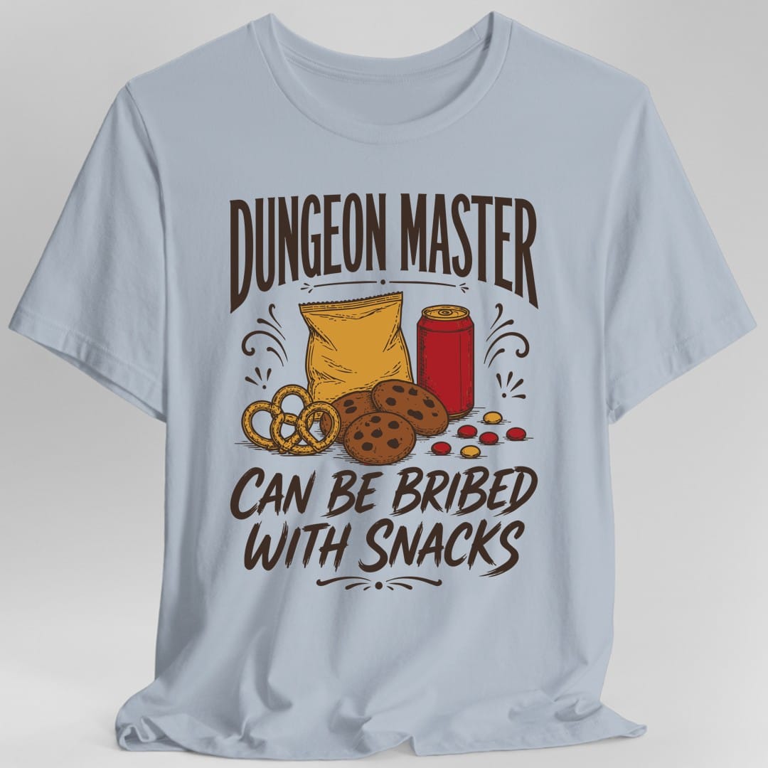 Dungeon Master Can Be Bribed With Snacks T-Shirt
