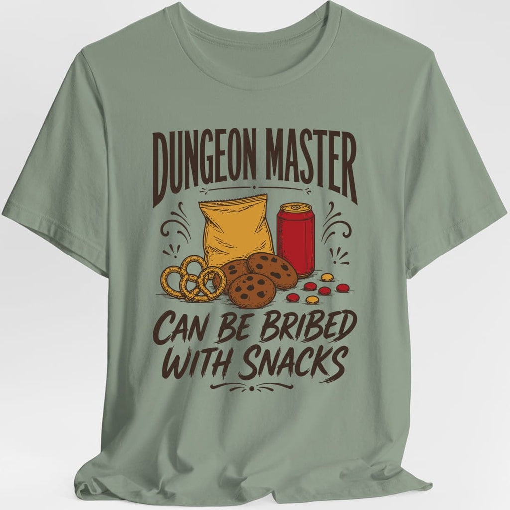 Dungeon Master Can Be Bribed With Snacks T-Shirt