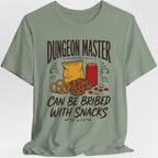 Dungeon Master Can Be Bribed With Snacks T-Shirt