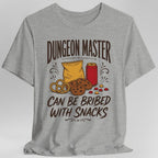 Dungeon Master Can Be Bribed With Snacks T-Shirt