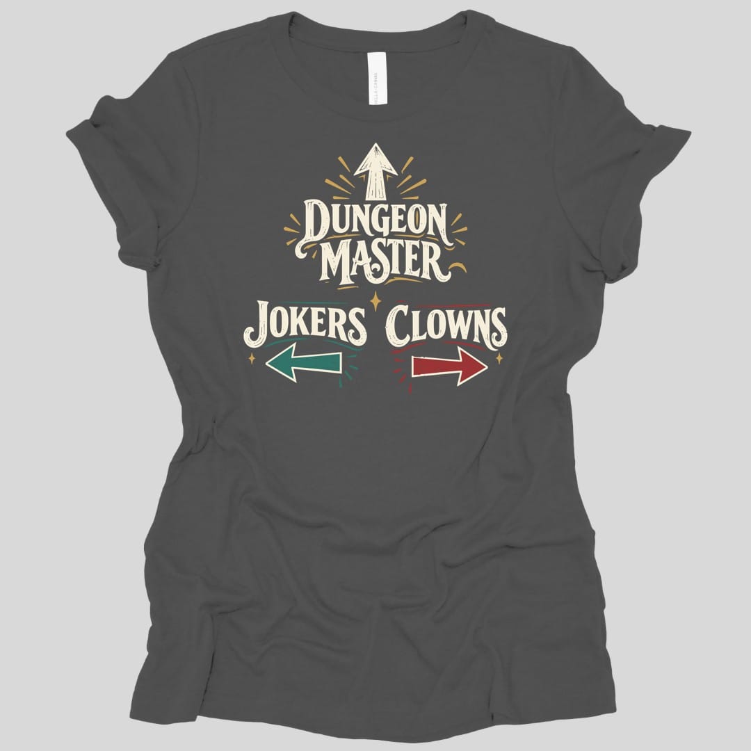 Dungeon Master Clowns and Jokers Women's T-shirt