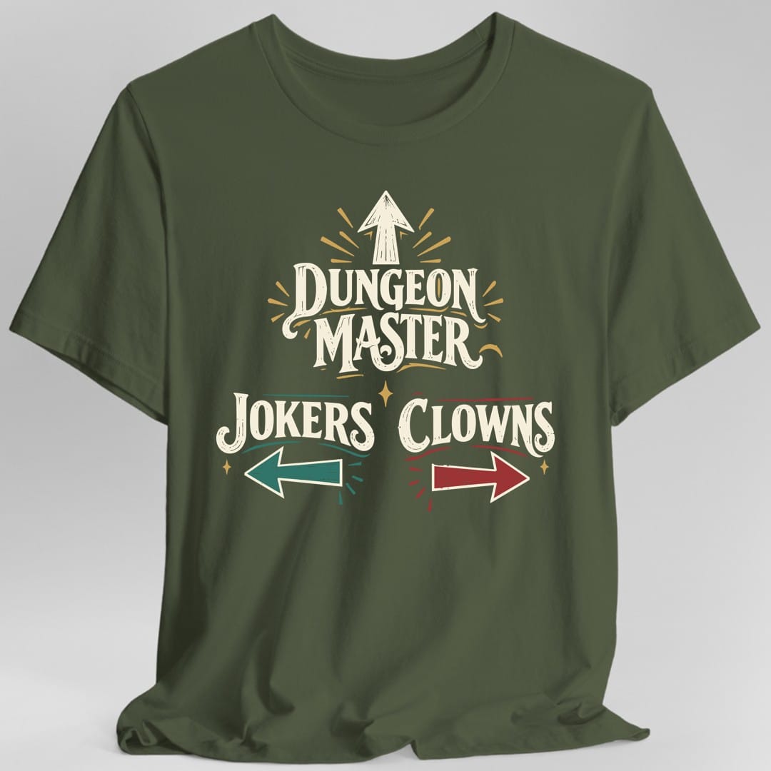 Dungeon Master Clowns and Jokers T-Shirt