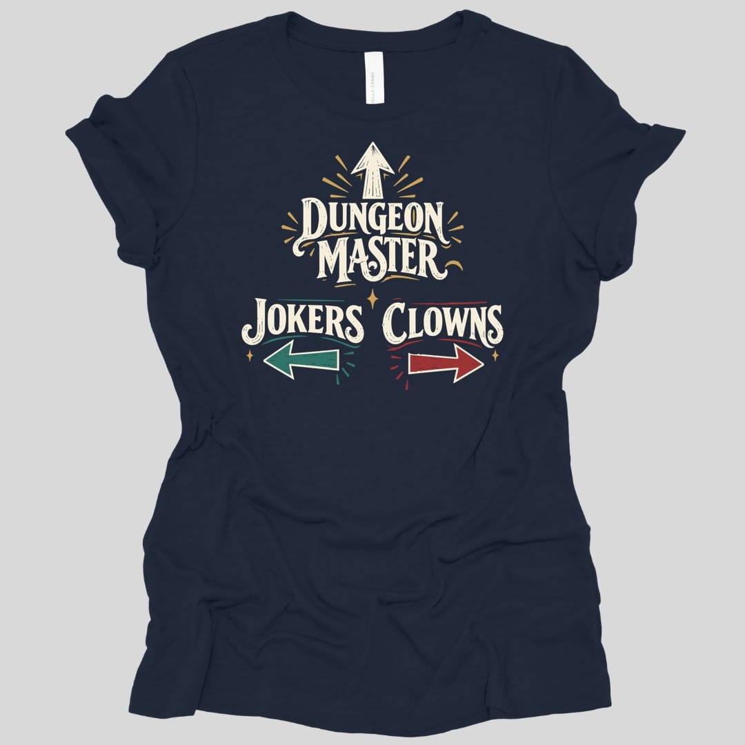 Dungeon Master Clowns and Jokers Women's T-shirt