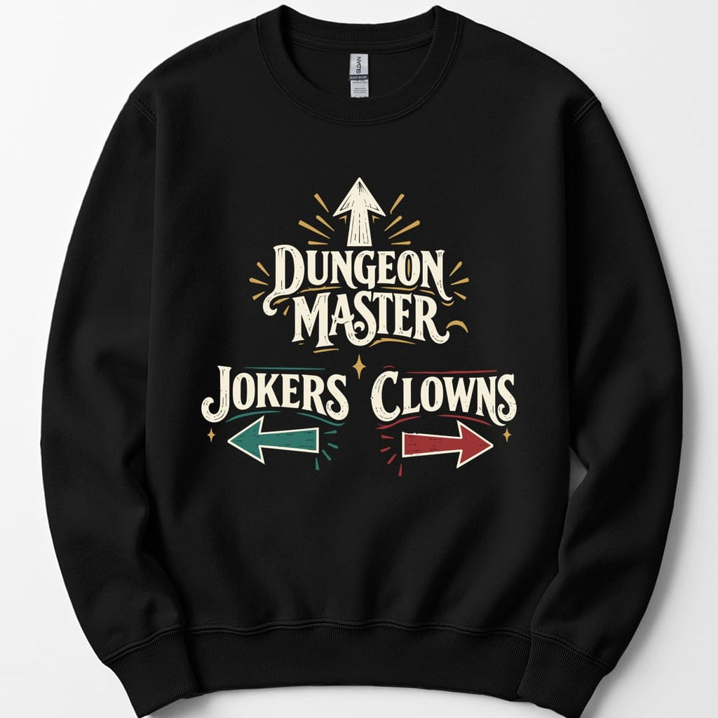Dungeon Master Clowns and Jokers Sweatshirt